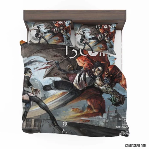 13 Coins Supernatural Saga Comic Bedding Set 1