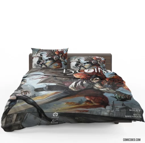 13 Coins Supernatural Saga Comic Bedding Set