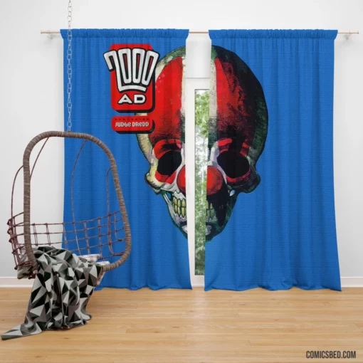 2000 AD Futuristic Journeys Comic Curtain