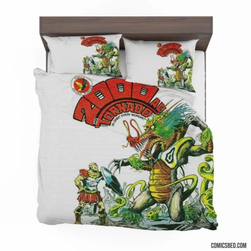 2000 AD Futuristic Odyssey Comic Bedding Set 1