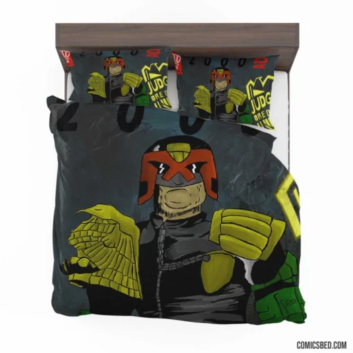 2000 AD Judge Dredd Adventures Comic Bedding Set 1