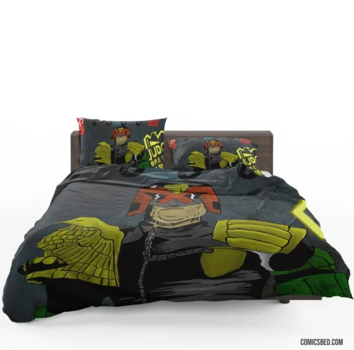 2000 AD Judge Dredd Adventures Comic Bedding Set