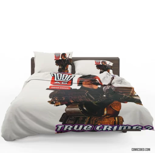 2000 AD Judge Dredd Chronicles Comic Bedding Set