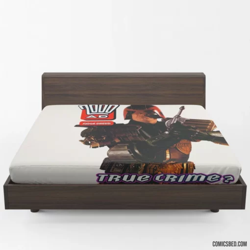 2000 AD Judge Dredd Chronicles Comic Fitted Sheet