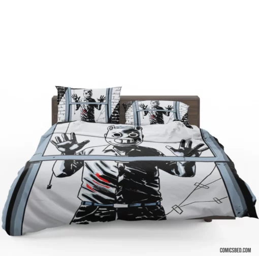 22 Reasons To Fear The Future Dystopian Visions Comic Bedding Set