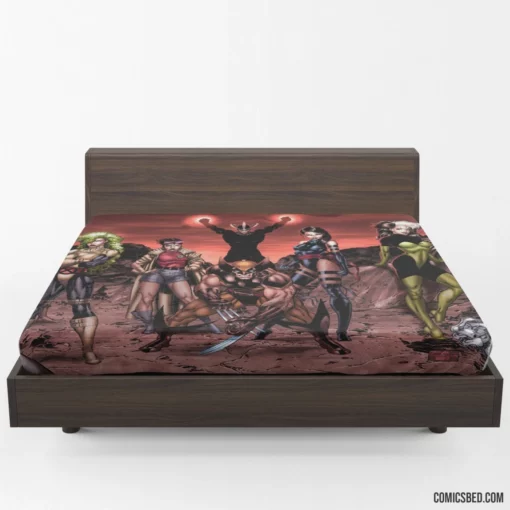 90 X-Men Mutant Revolution Comic Fitted Sheet