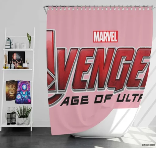 Age Of Ultron Marvel Event Comic Shower Curtain