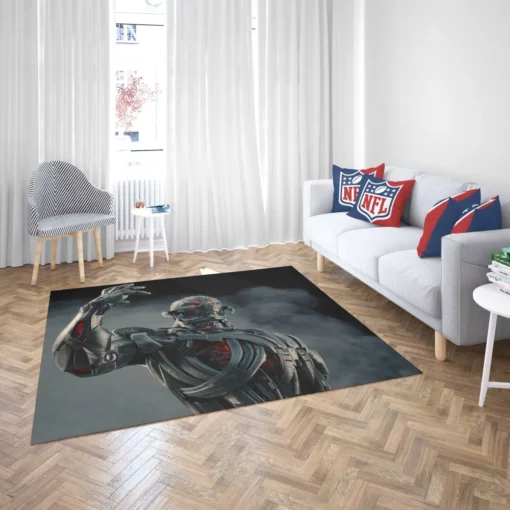 Age Of Ultron Robotic Apocalypse Comic Rug 2