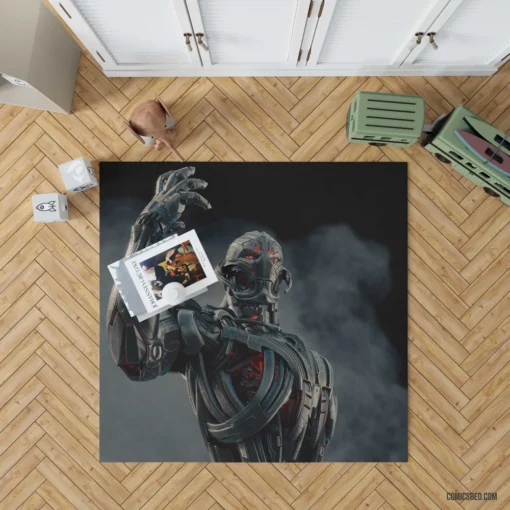 Age Of Ultron Robotic Apocalypse Comic Rug