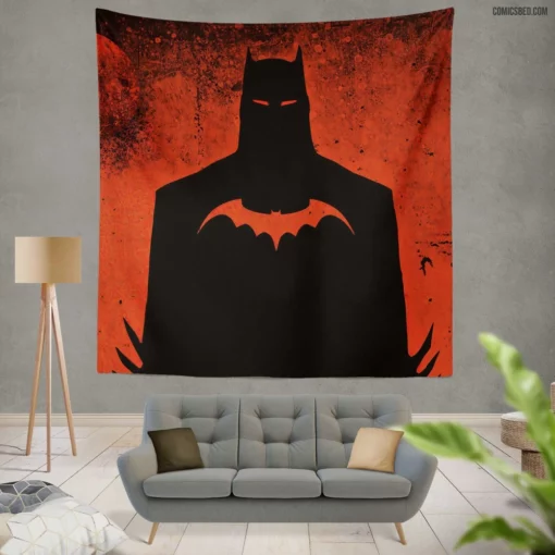 Age of Arkham Medieval Batman Epic Comic Wall Tapestry