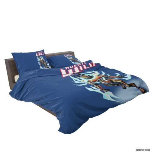 Agent Wild Pursuit of Justice Comic Bedding Set 2