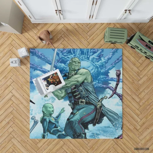 Agent of S.H.A.D.E. Comics Frankenstein Rug