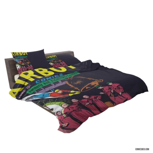 Airboy High-Flying Chronicles Comic Bedding Set 2