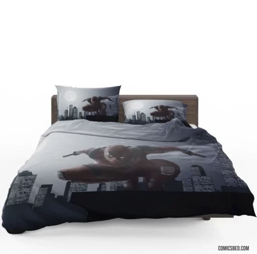 Alive! Deadpool Marvel Spirited Mercenary Returns Comic Bedding Set