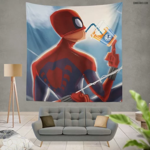 Amazing Fantasy Birth of a Legend Comic Wall Tapestry