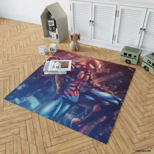 Amazing Spider-Man City Guardian Comic Rug 1