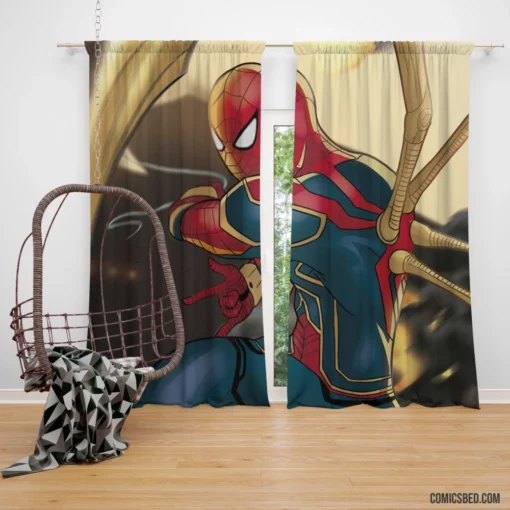 Amazing Spider-Man Marvel Iconic Hero Comic Curtain