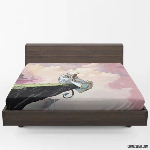 Amazing X-Men Nightcrawler Feats Comic Fitted Sheet