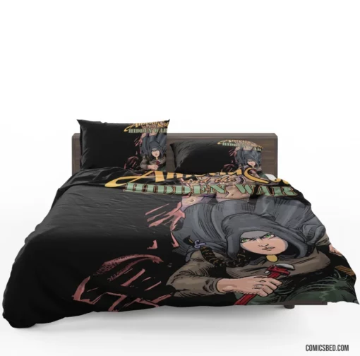 Amelia Cole The Hidden War Chronicles Comic Bedding Set