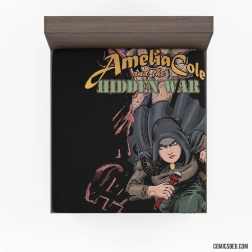 Amelia Cole The Hidden War Chronicles Comic Fitted Sheet 1