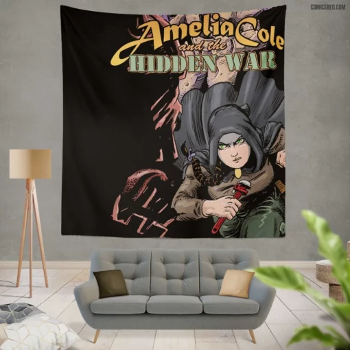 Amelia Cole The Hidden War Chronicles Comic Wall Tapestry