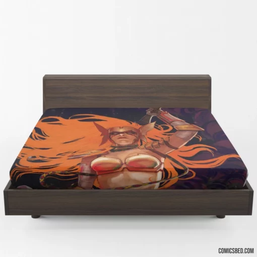 Angela Asgard Assassin Comic Fitted Sheet