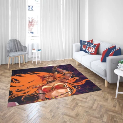 Angela Asgard Assassin Comic Rug 2