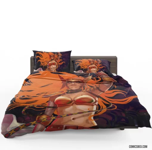 Angela Marvel Fierce Warrior Comic Bedding Set