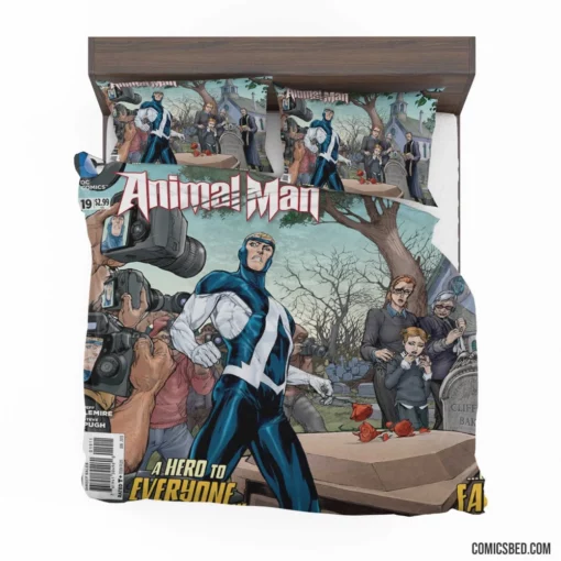 Animal Man Nature Hero Comic Bedding Set 1