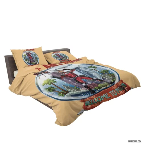 Ant-Man Marvel Snow Globe Comic Bedding Set 2