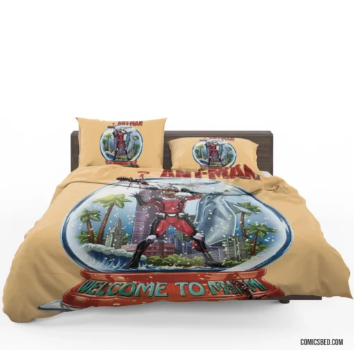 Ant-Man Marvel Snow Globe Comic Bedding Set