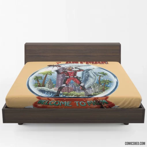 Ant-Man Marvel Snow Globe Comic Fitted Sheet