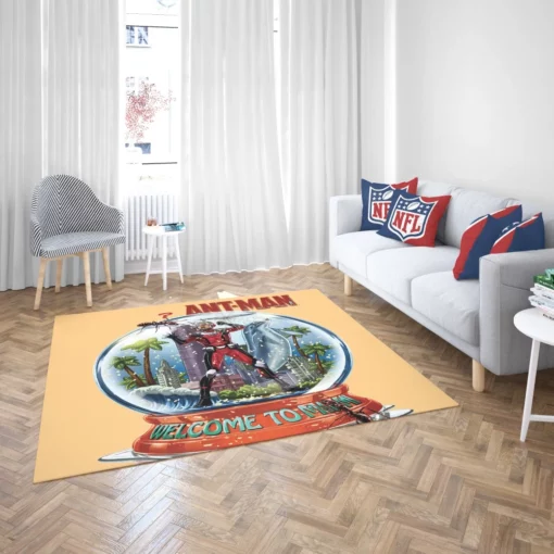 Ant-Man Marvel Snow Globe Comic Rug 2