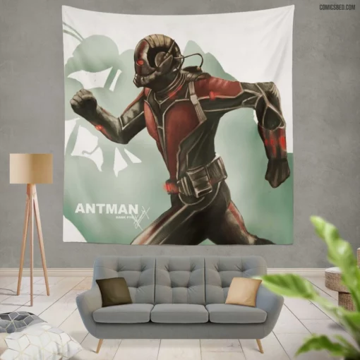 Ant-Man Microscopic Marvel Comic Wall Tapestry