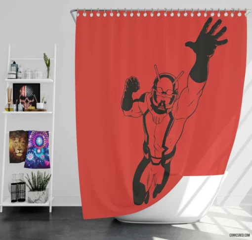 Ant-Man Tiny Hero Comic Shower Curtain