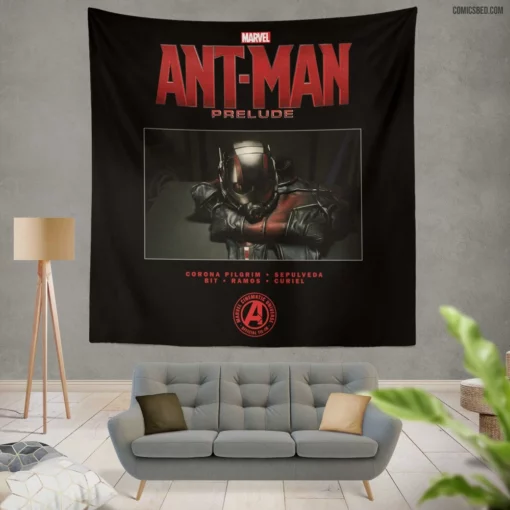 Ant-Man Tiny Heroic Quest Comic Wall Tapestry