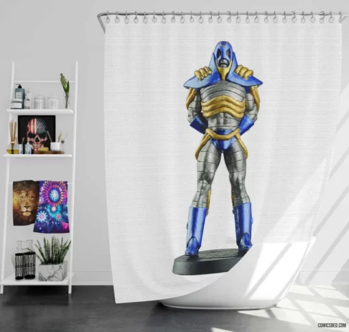 Anti-Monitor Crisis Catalyst Comic Shower Curtain