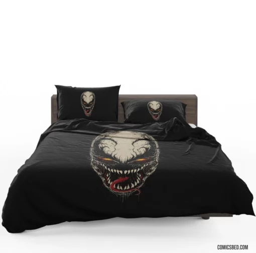 Anti-Venom Marvel Cleansing Symbiote Comic Bedding Set