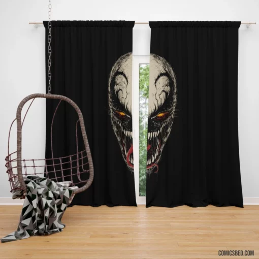 Anti-Venom Marvel Cleansing Symbiote Comic Curtain