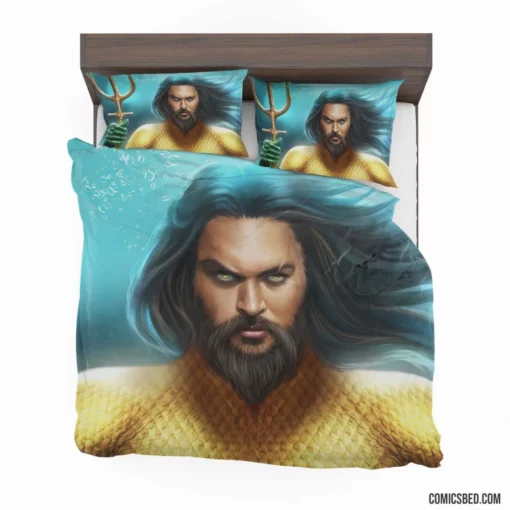 Aquaman DC King of Atlantis Comic Bedding Set 1