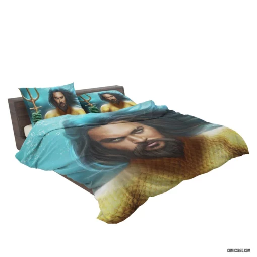 Aquaman DC King of Atlantis Comic Bedding Set 2