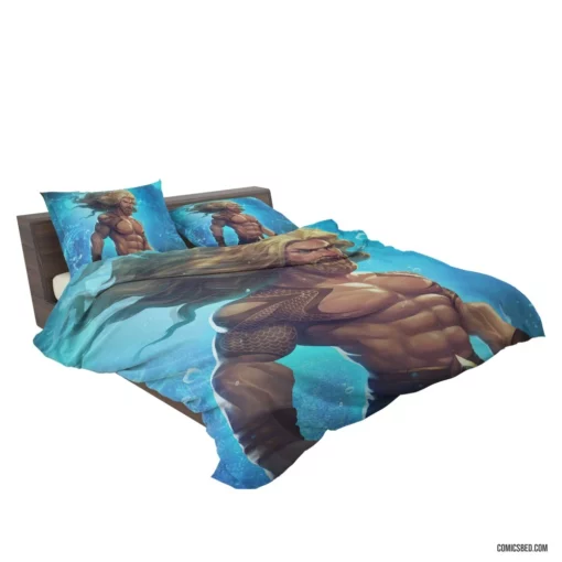 Aquaman DC Marine Hero Comic Bedding Set 2