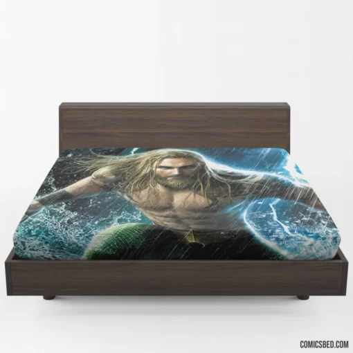 Aquaman DC Marine Superhero Comic Fitted Sheet