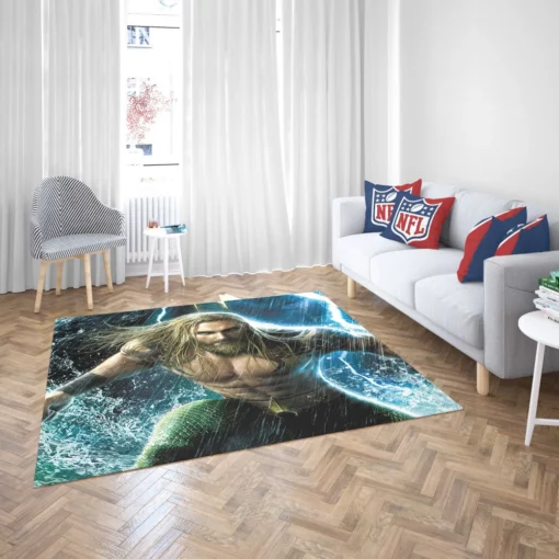 Aquaman DC Marine Superhero Comic Rug 2