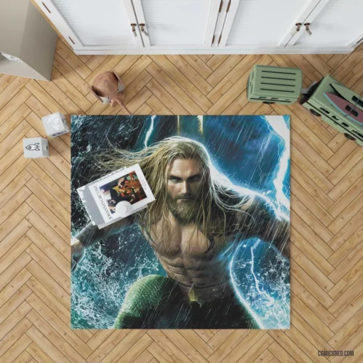 Aquaman DC Marine Superhero Comic Rug