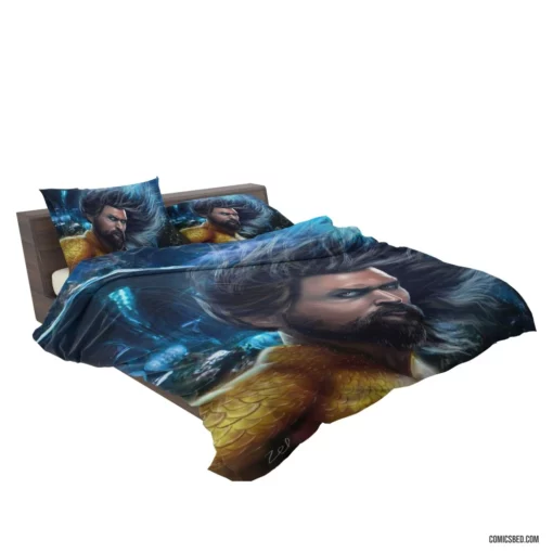 Aquaman DC Master of the Seas Comic Bedding Set 2