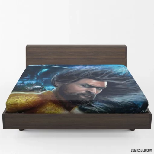 Aquaman DC Master of the Seas Comic Fitted Sheet