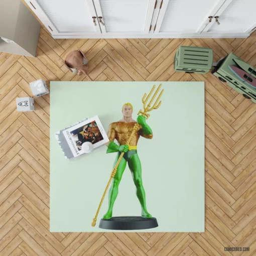 Aquaman DC Sea King Comic Rug