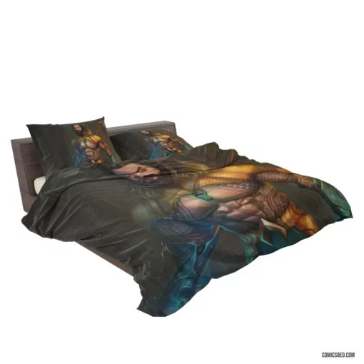 Aquaman DC Underwater Champion Comic Bedding Set 2