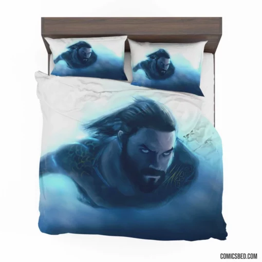 Aquaman Marvel Atlantean Hero Comic Bedding Set 1